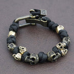 Men's Skull Link Bracelet