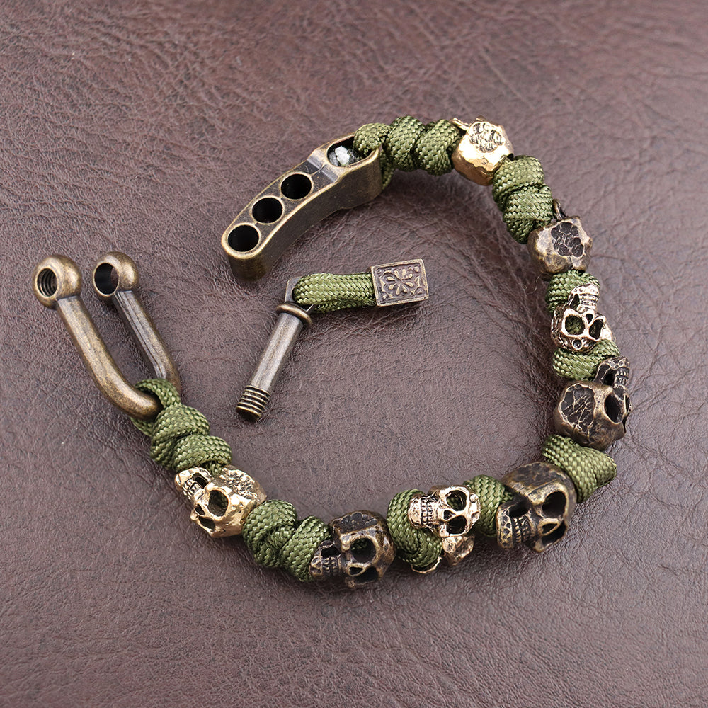 Men's Skull Link Bracelet