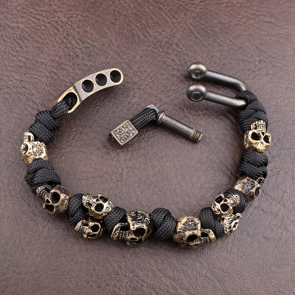 Men's Skull Link Bracelet