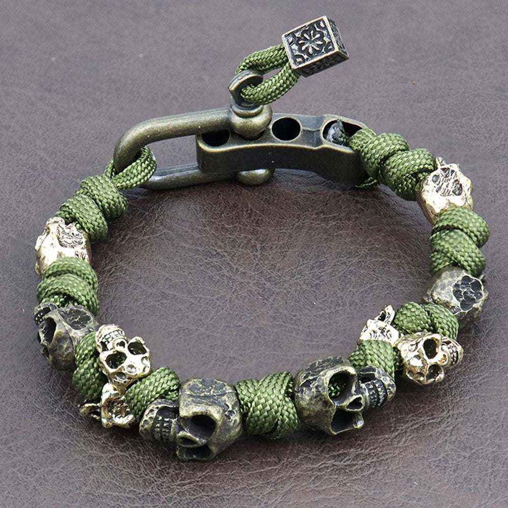 Men's Skull Link Bracelet
