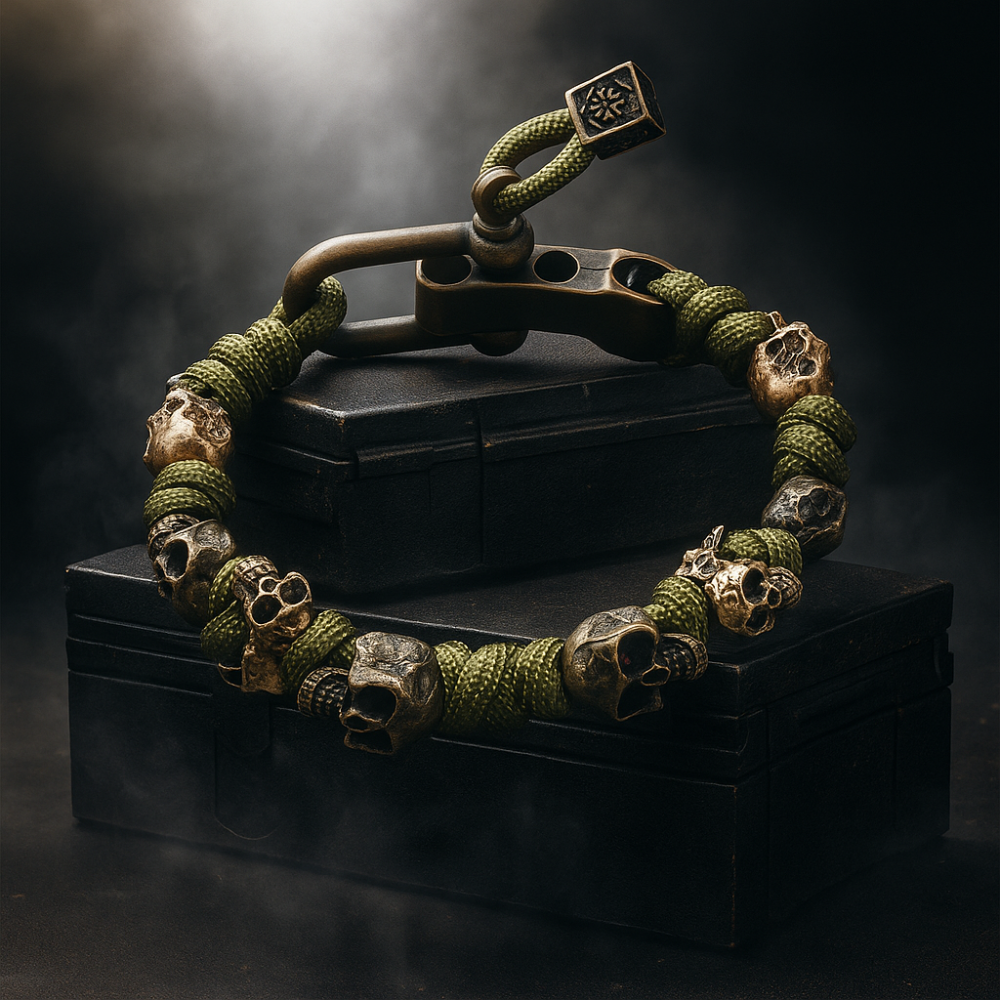 Men's Skull Link Bracelet