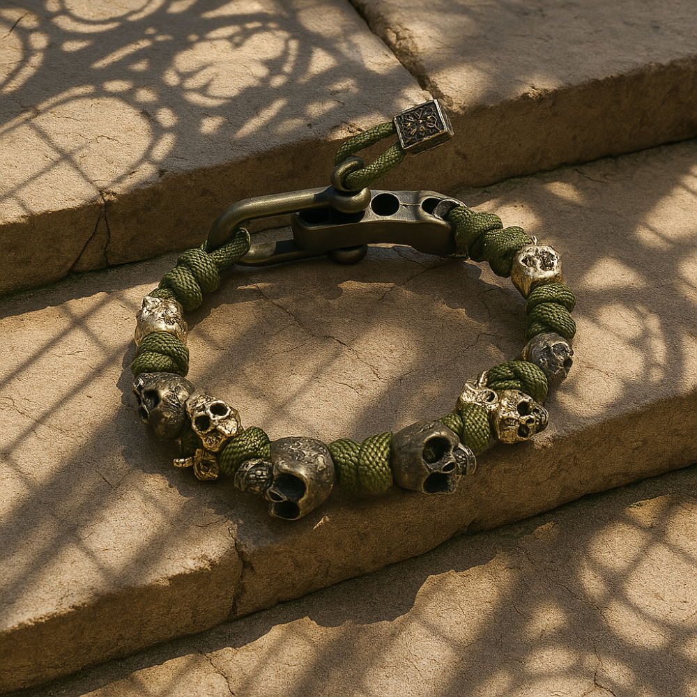 Men's Skull Link Bracelet