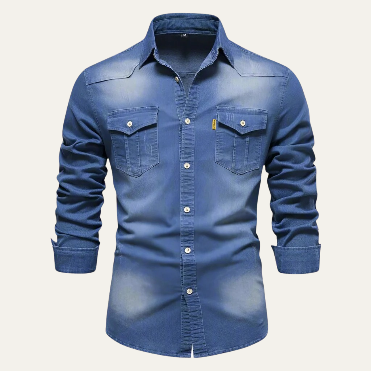Men's Slim Fit Long Sleeve Shirt