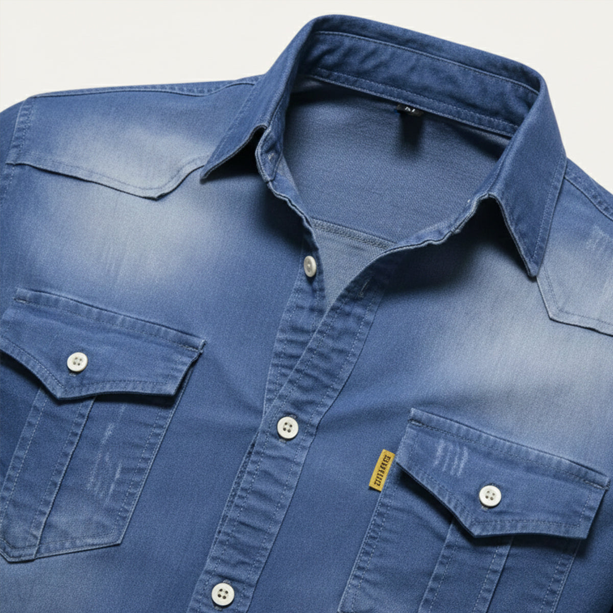 Men's Slim Fit Long Sleeve Shirt