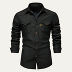 Men's Slim Fit Long Sleeve Shirt