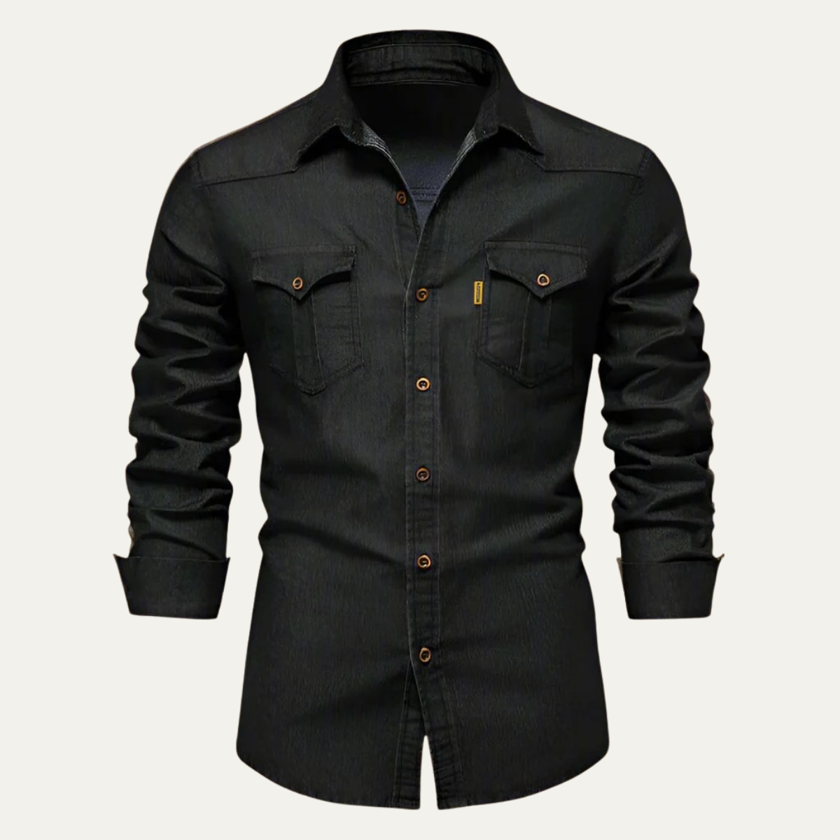 Men's Slim Fit Long Sleeve Shirt