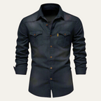 Men's Slim Fit Long Sleeve Shirt