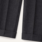 Men's Slim Fit Pleated Tapered Pants