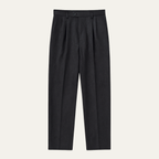 Men's Slim Fit Pleated Tapered Pants