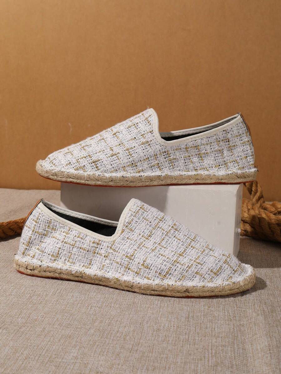 Men's Slip-On Espadrille Shoes