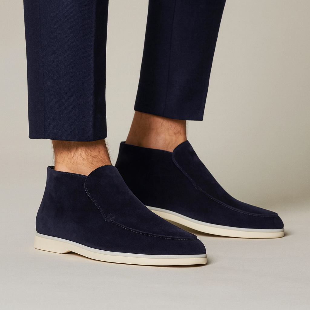 Men's Slip-On High-Cut Loafers
