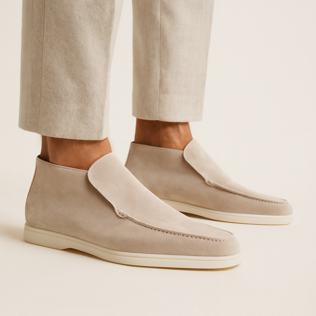 Men's Slip-On High-Cut Loafers