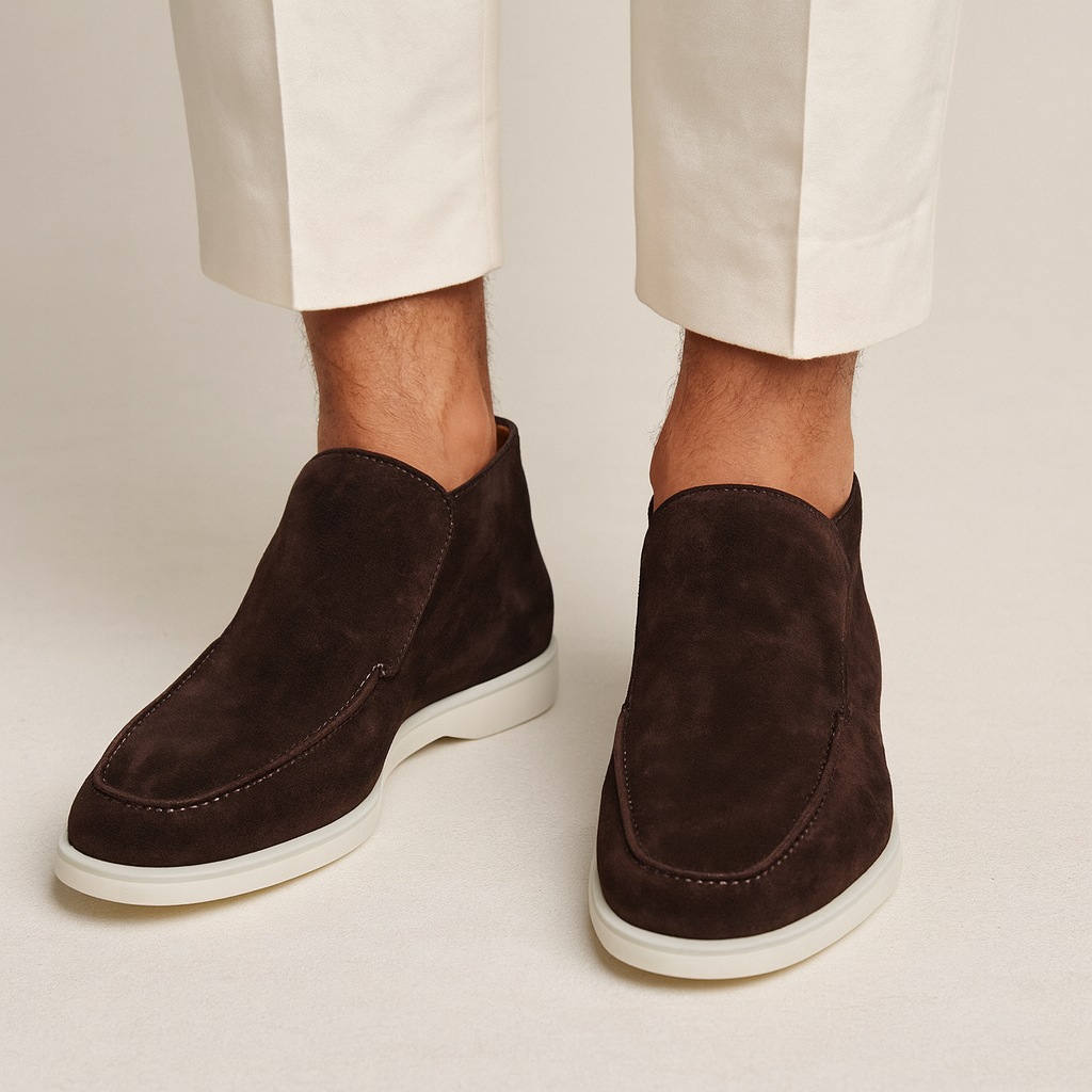 Men's Slip-On High-Cut Loafers