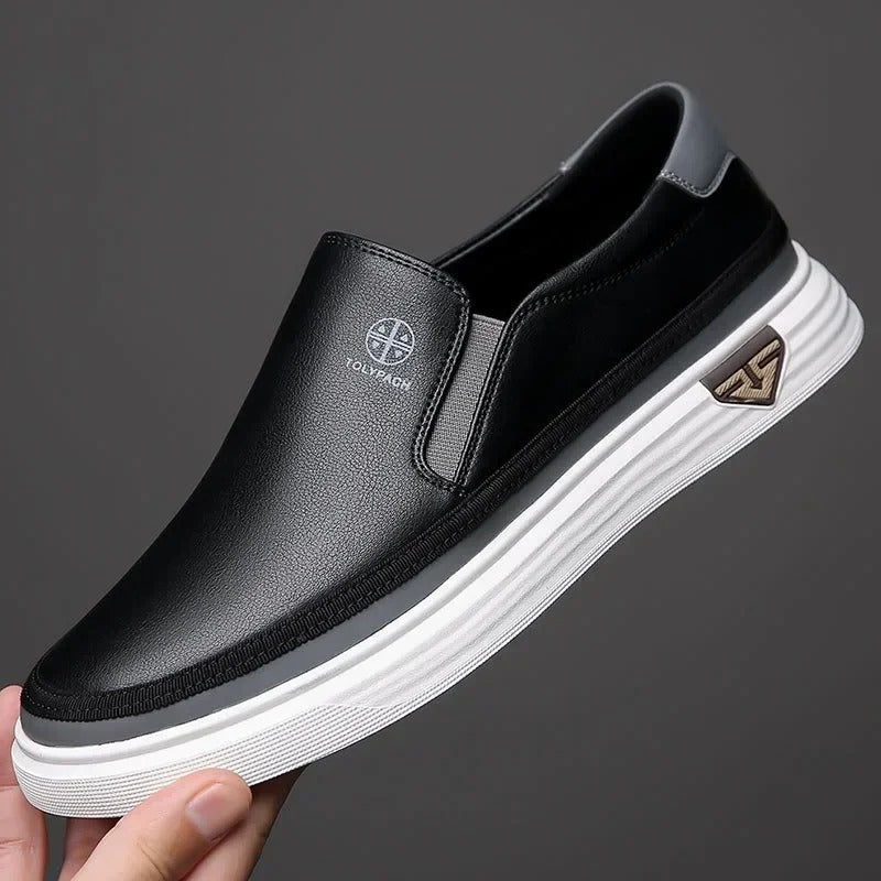 Men's Slip-On Platform Sneakers