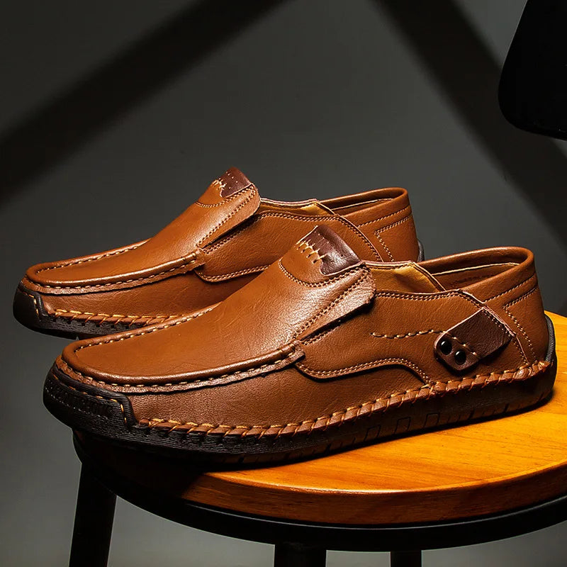 Men's Slip-On Rounded Toe Loafers
