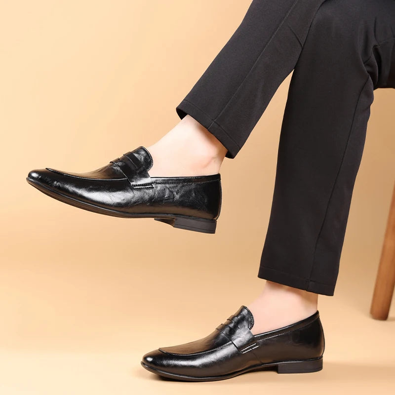 Men's Smooth Penny Loafers