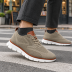 Men's Knit Thick Sole Sneakers