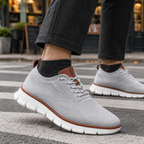 Men's Knit Thick Sole Sneakers
