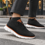 Men's Knit Thick Sole Sneakers
