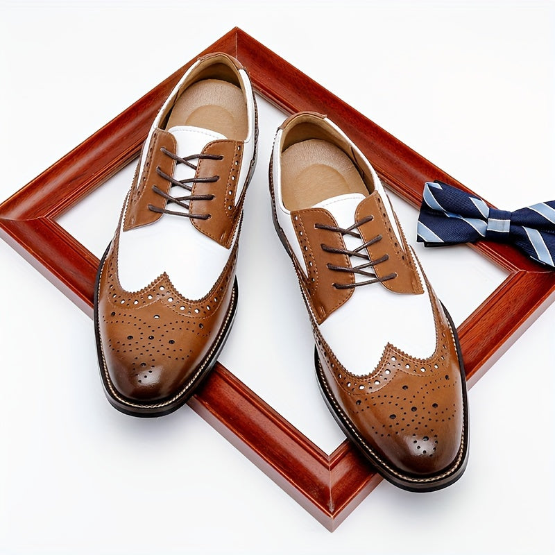 Men's Spectator Wingtip Dress Shoes