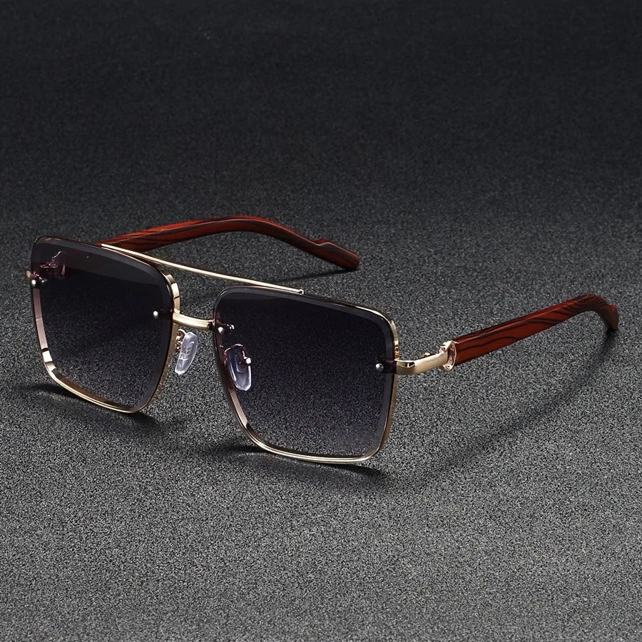 Men's Square Frame Sunglasses