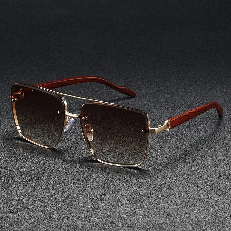Men's Square Frame Sunglasses