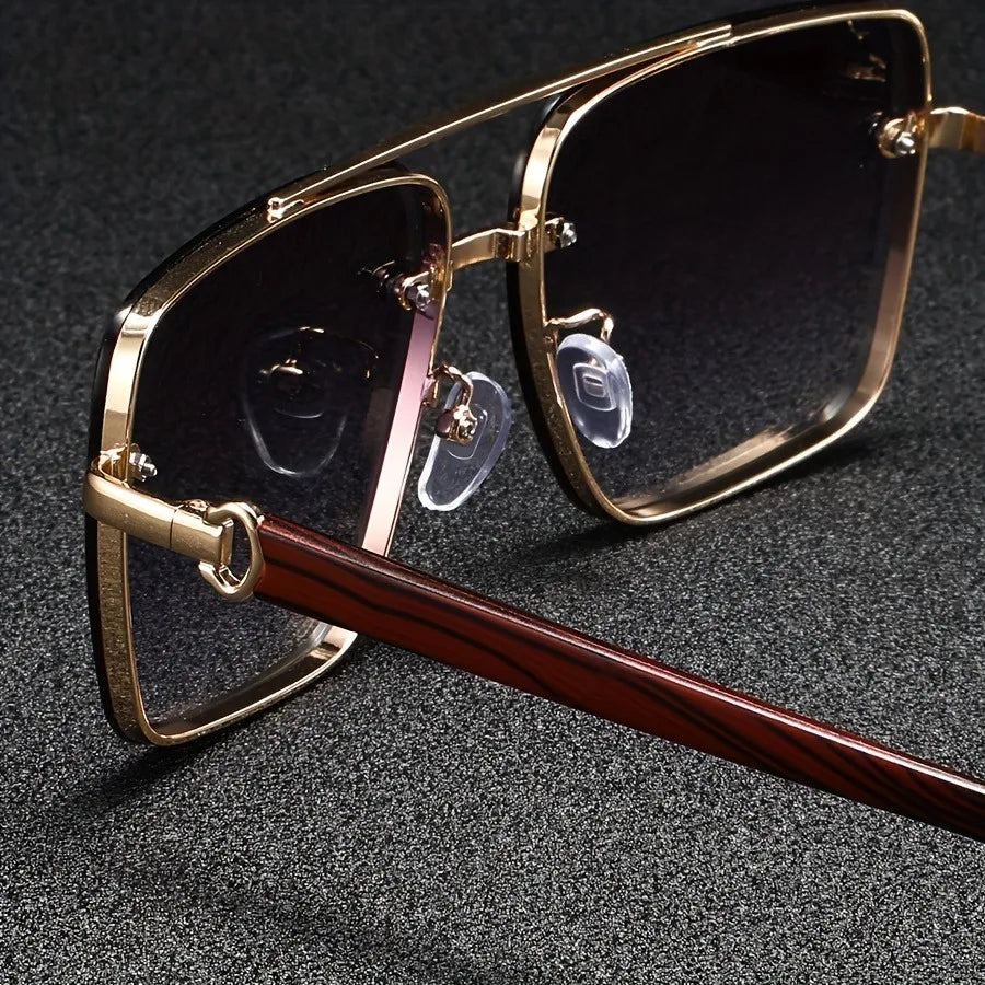Men's Square Frame Sunglasses
