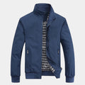 Men's Stand Collar Bomber Jacket