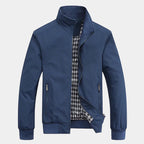 Men's Stand Collar Bomber Jacket