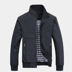 Men's Stand Collar Bomber Jacket