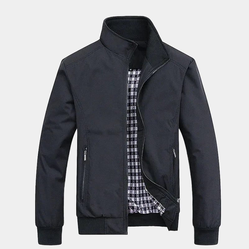 Men's Stand Collar Bomber Jacket