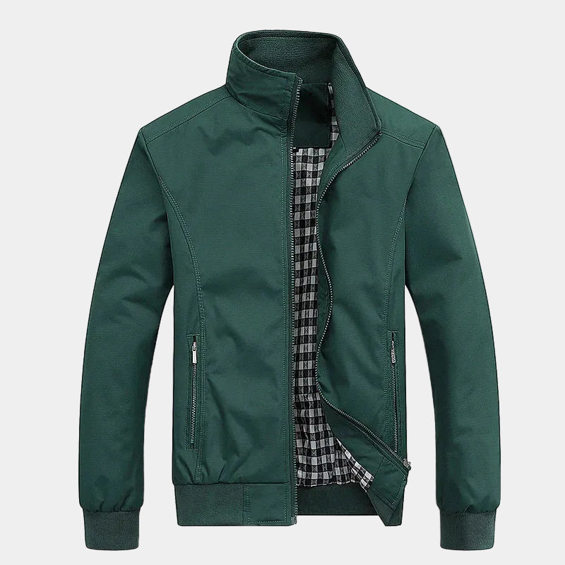 Men's Stand Collar Bomber Jacket