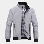 Men's Stand Collar Bomber Jacket