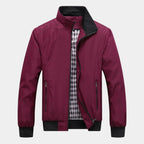 Men's Stand Collar Bomber Jacket