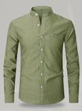 Men's Stand Collar Shirt
