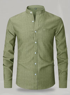 Men's Stand Collar Shirt