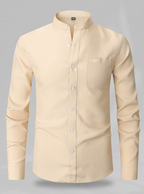 Men's Stand Collar Shirt