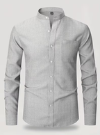 Men's Stand Collar Shirt