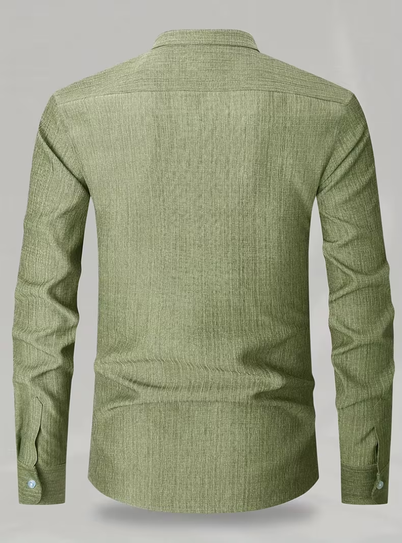 Men's Stand Collar Shirt