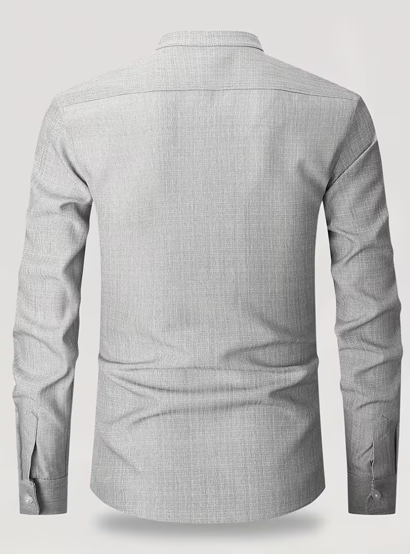 Men's Stand Collar Shirt