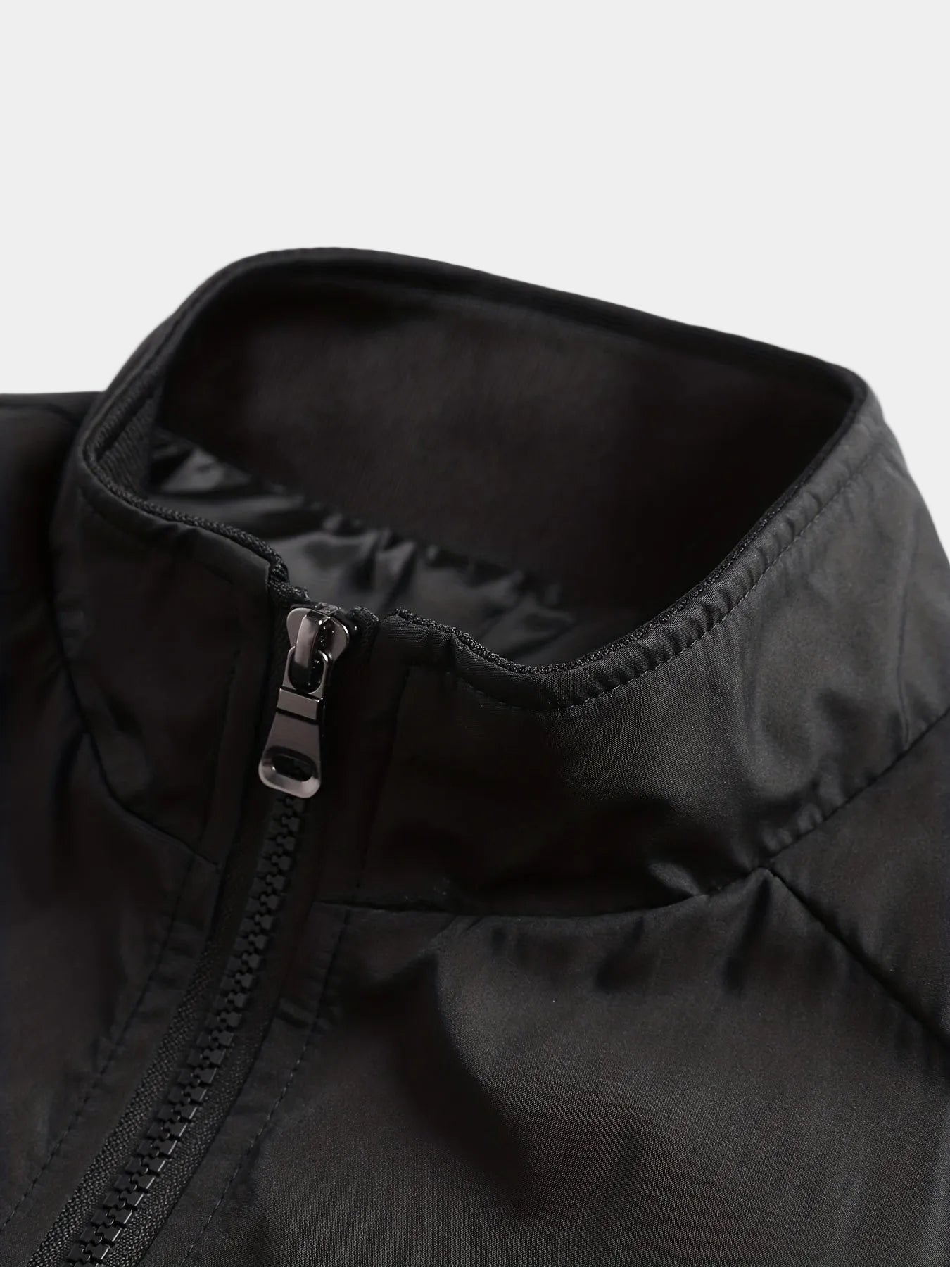 Men's Stand Collar Zip-Up Jacket
