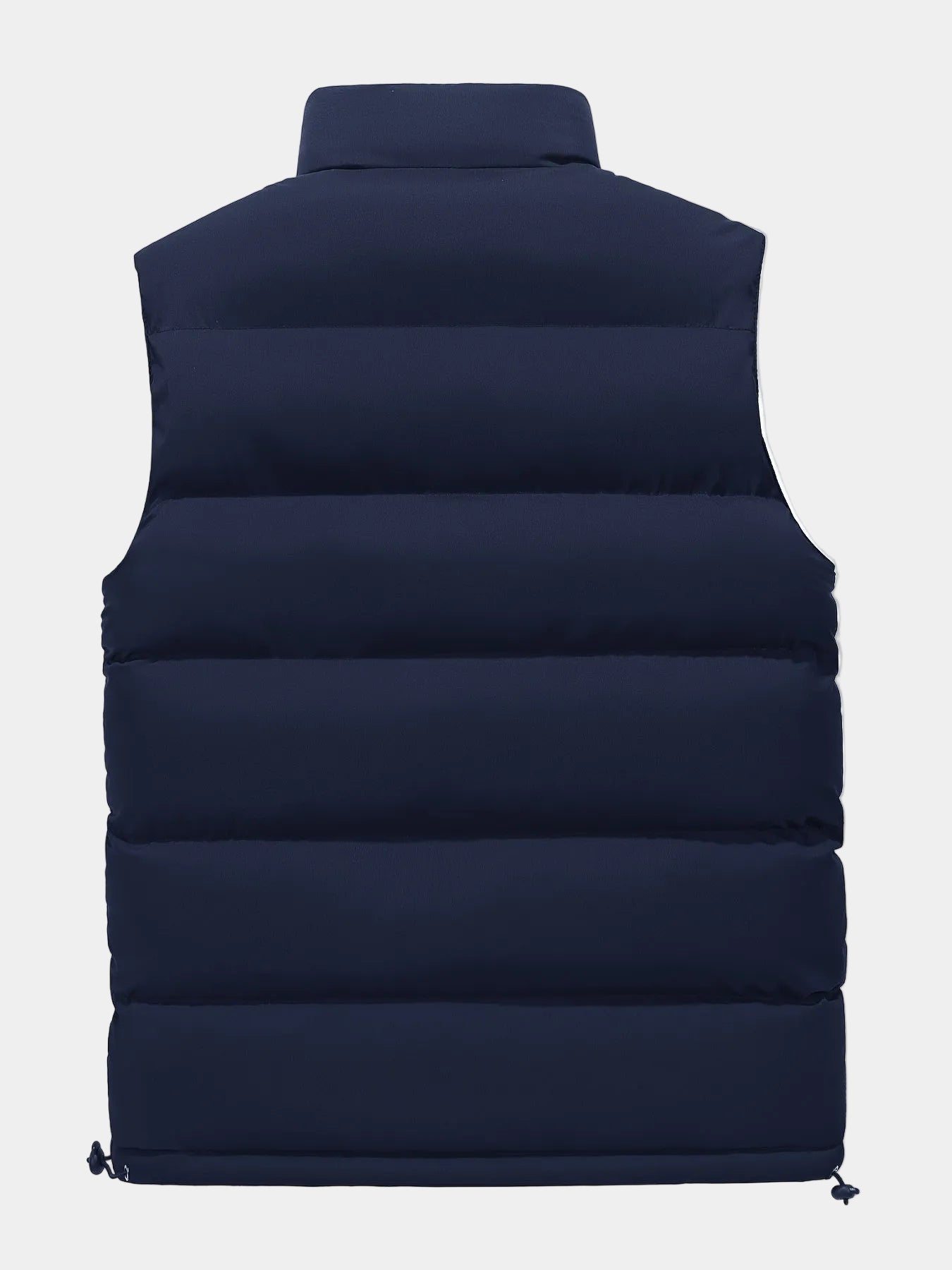 Men's Stand Collar Zip-Up Puffer Vest