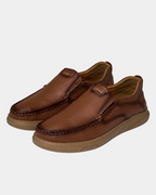 Men's Stitched Loafers with Thick Sole