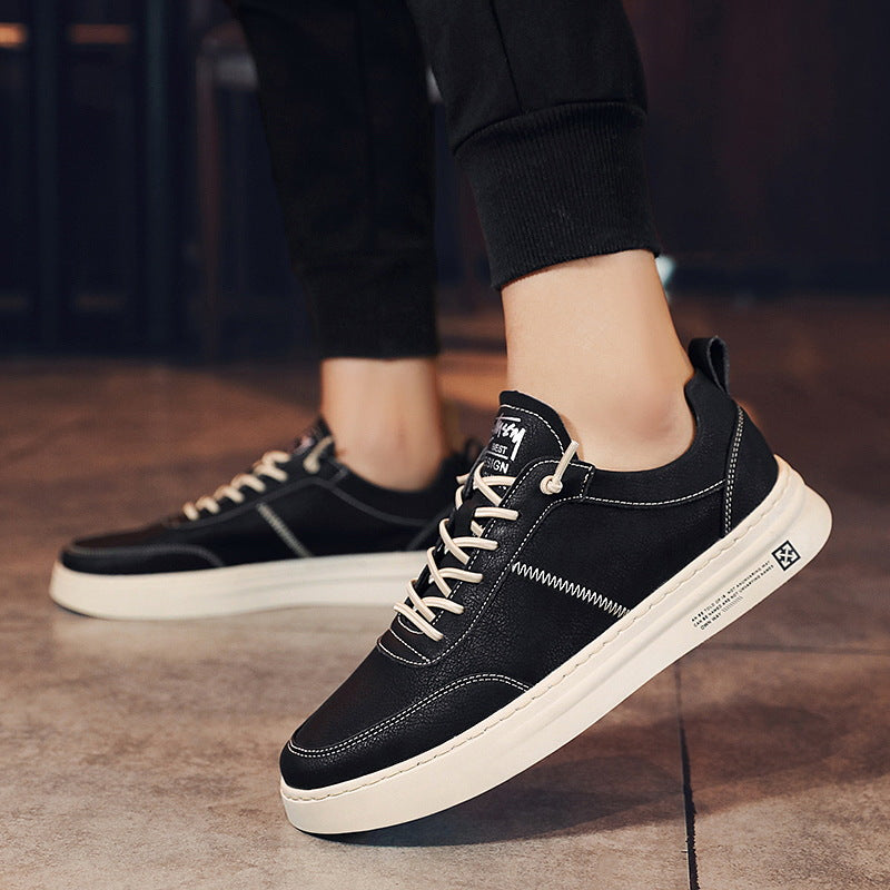 Men's Stitched Low-Top Sneakers