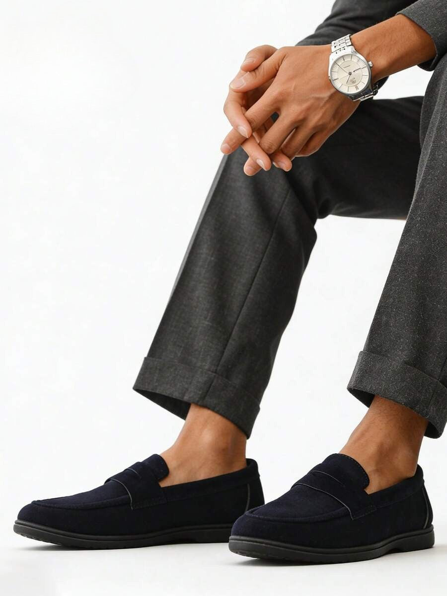 Men's Stitched Penny Loafers