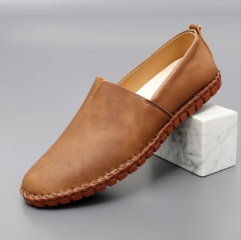 Men's Stitched Slip-On Shoes
