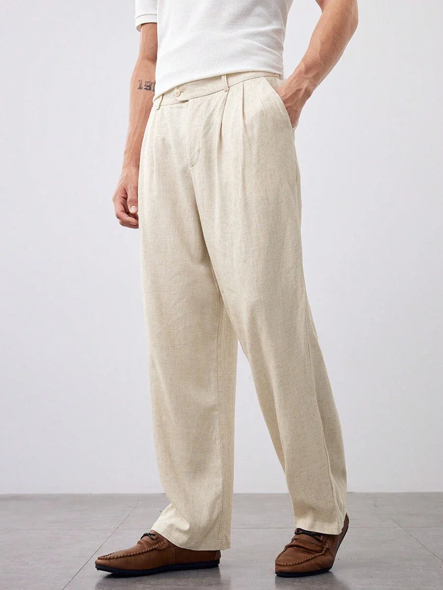 Men's Straight-Leg Casual Pants