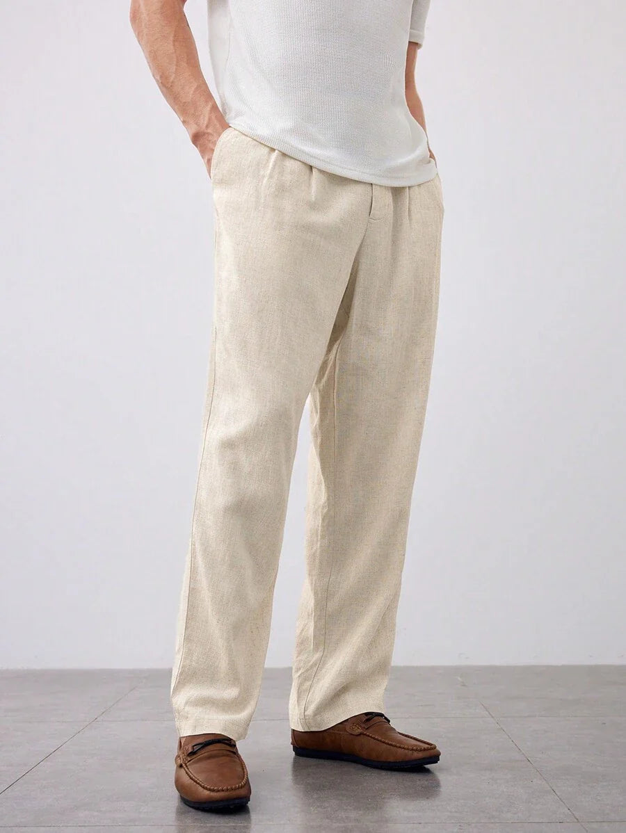 Men's Straight-Leg Casual Pants