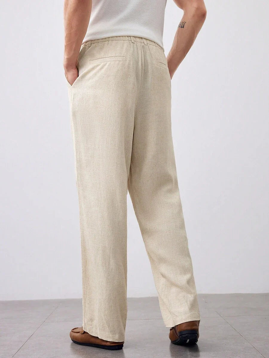 Men's Straight-Leg Casual Pants