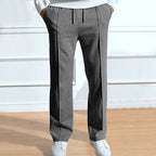 Men's Straight Pants with Drawstring